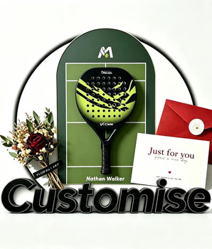 Custom Name Padel Racket Display Frame (Excluding the Racket)