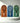 Color Collection Tennis Racket Display Set of 3（Excluding the rackets）